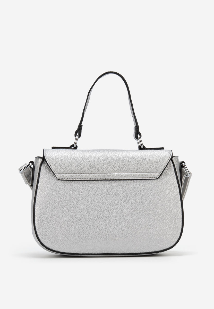 Borsa a tracolla Brenna argento Borsa a tracolla Brenna argento