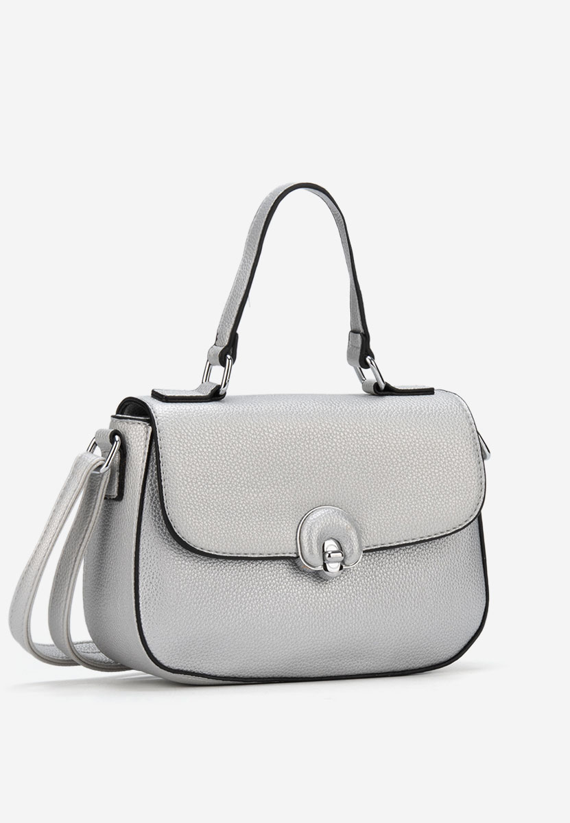 Borsa a tracolla Brenna argento Borsa a tracolla Brenna argento