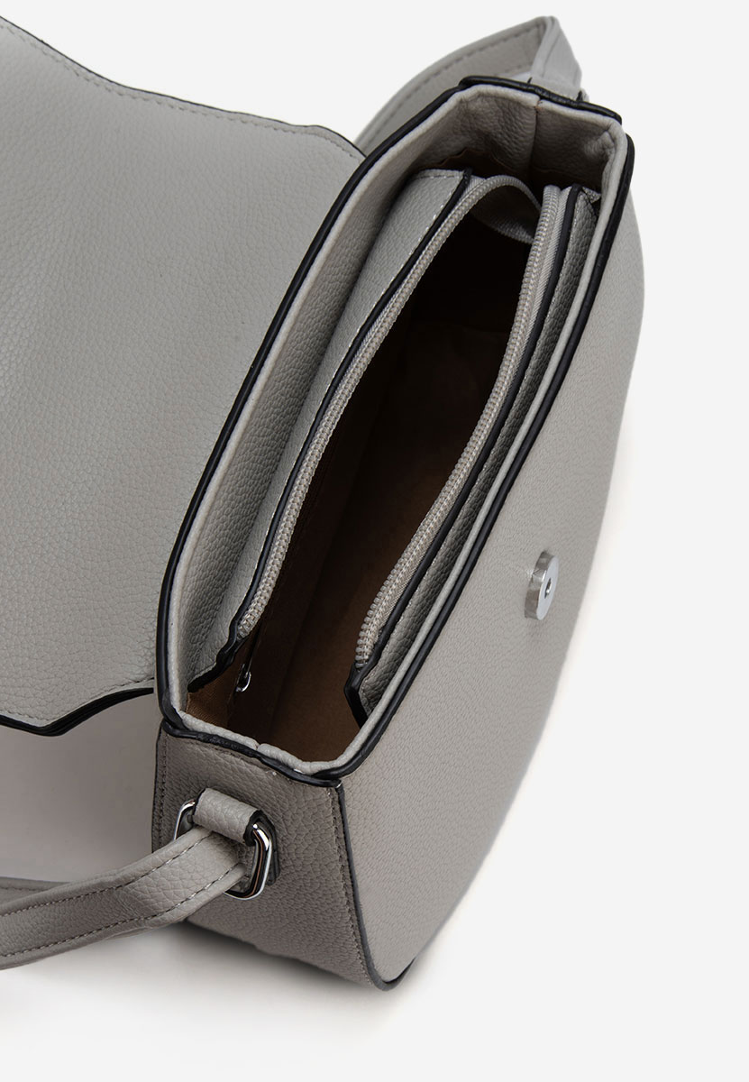 Borsa a tracolla Brenna grigio