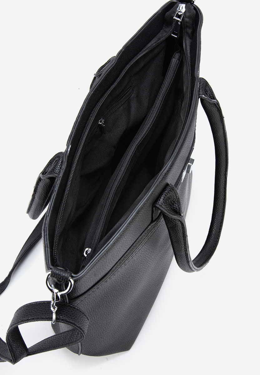 Borsa da ufficio Hadlee nera