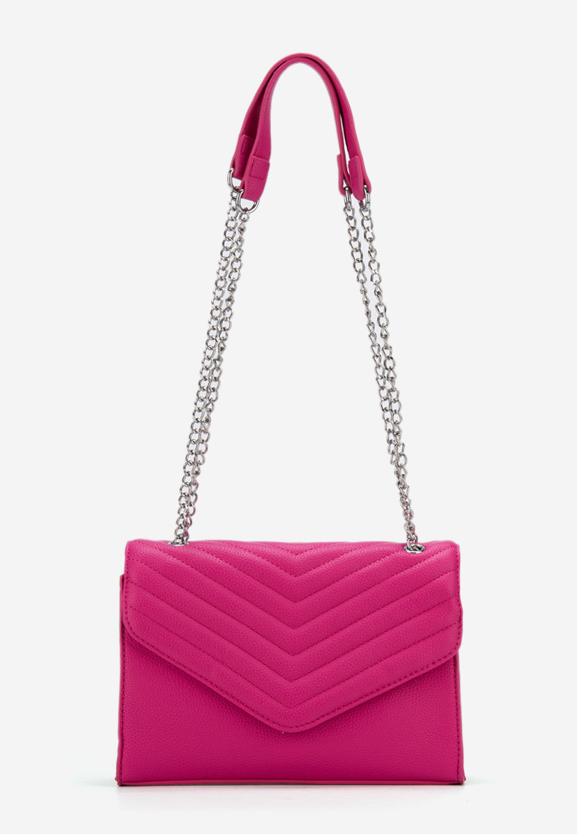 Borsa a spalla Eliza fucsia