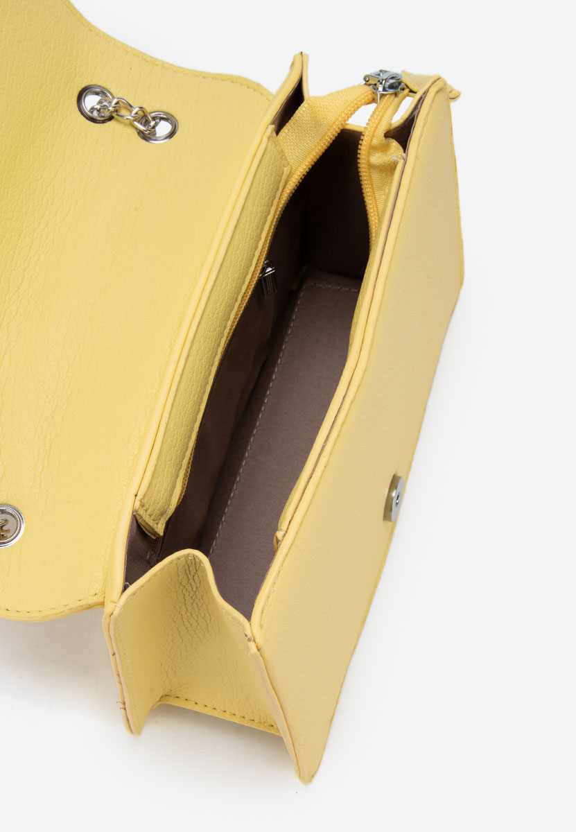 Borsa a spalla Elianna gialla