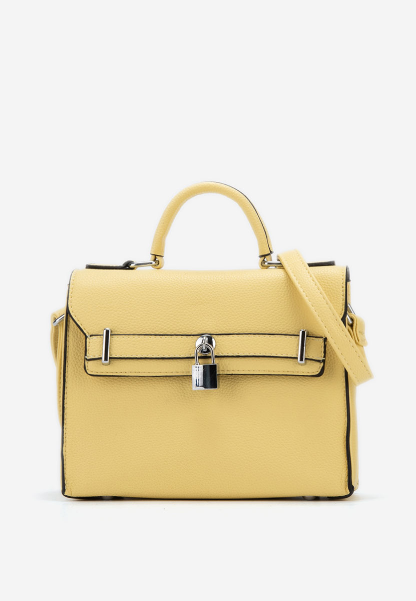 Borsa a spalla Didona gialla