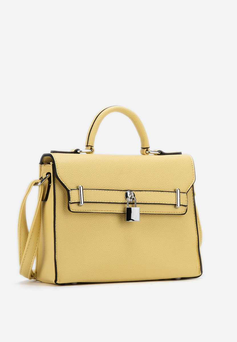 Borsa a spalla Didona gialla