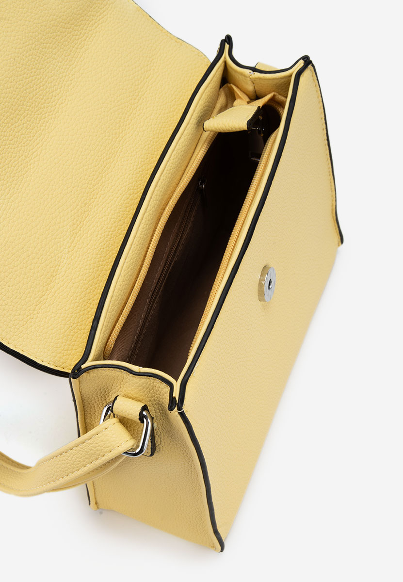 Borsa a spalla Didona gialla
