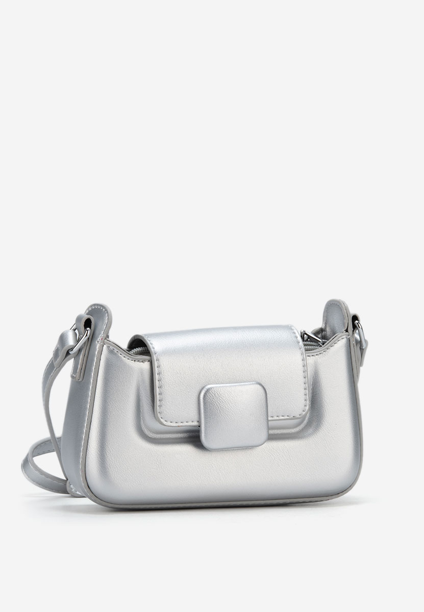 Borsa a spalla Vianna V2 argento