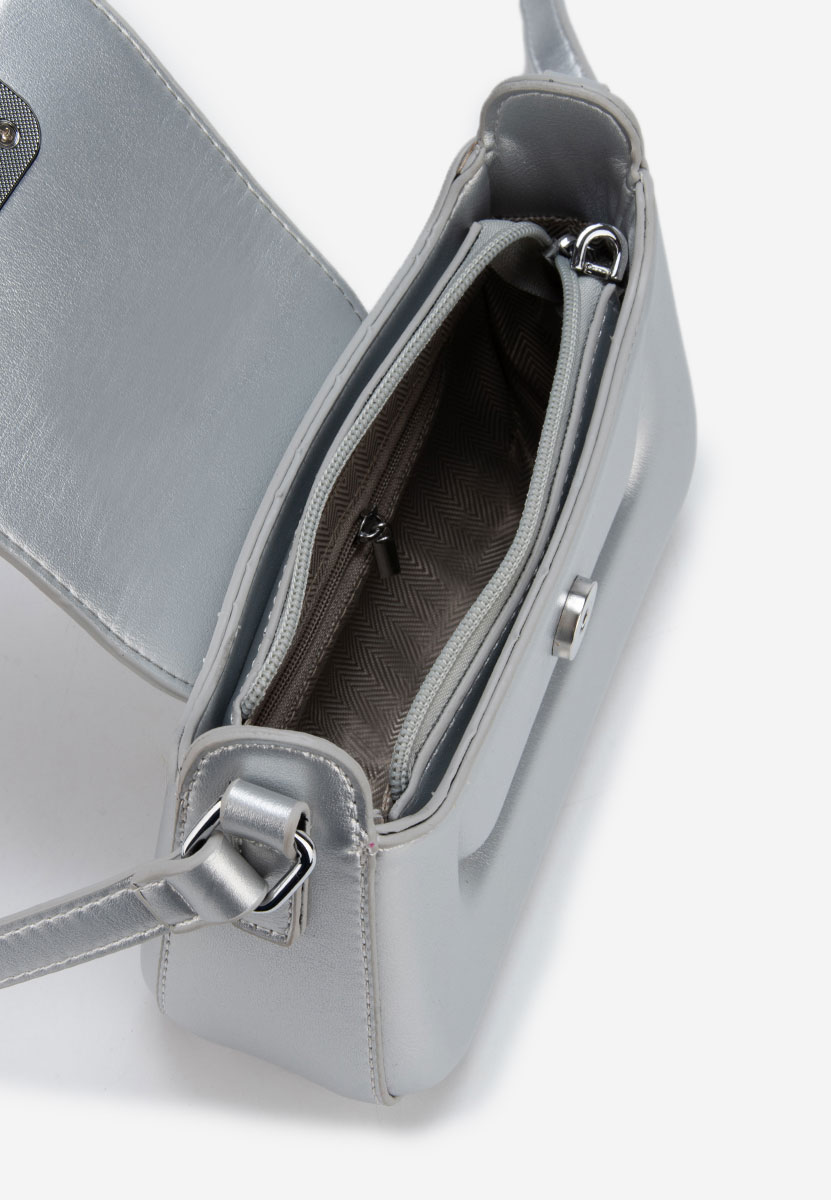 Borsa a spalla Vianna V2 argento