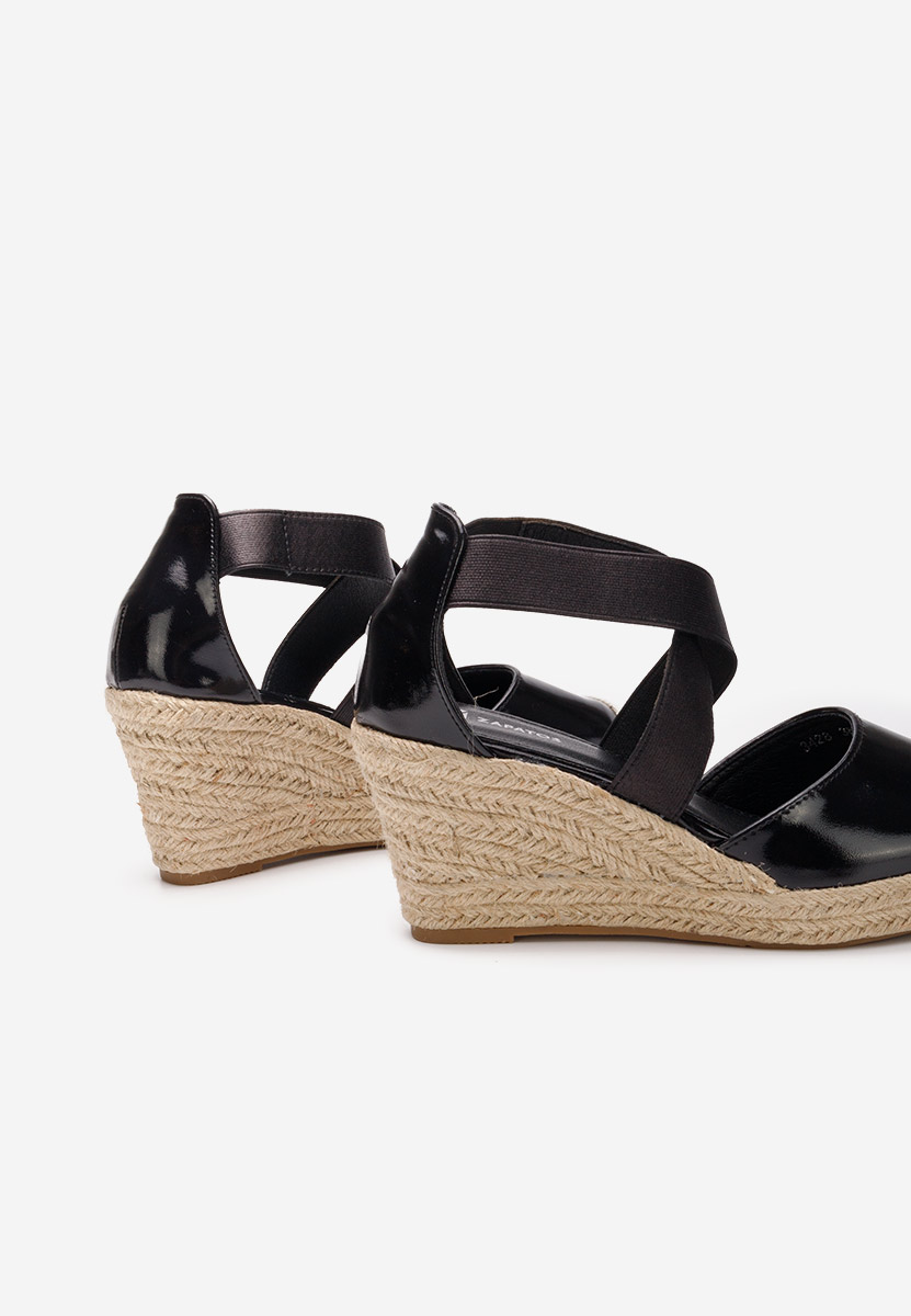 Zeppe estive Rosaria nero