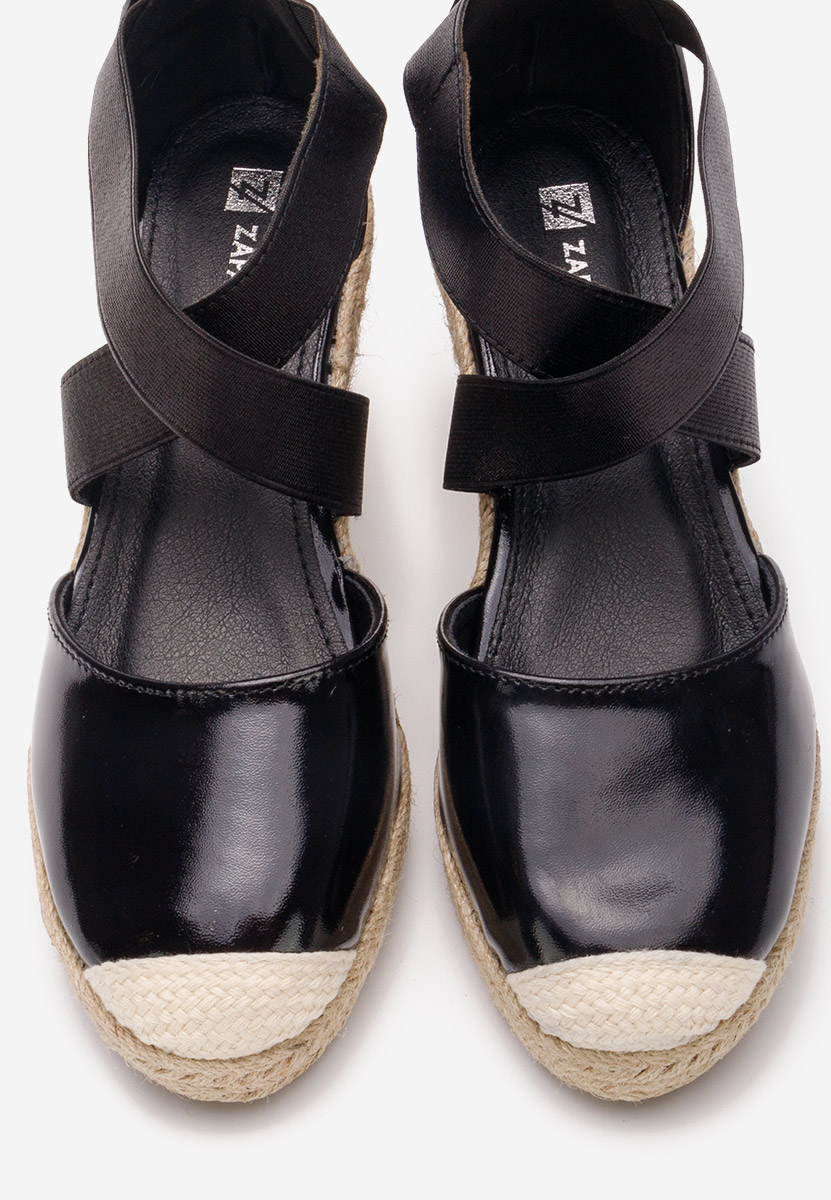 Zeppe estive Rosaria nero