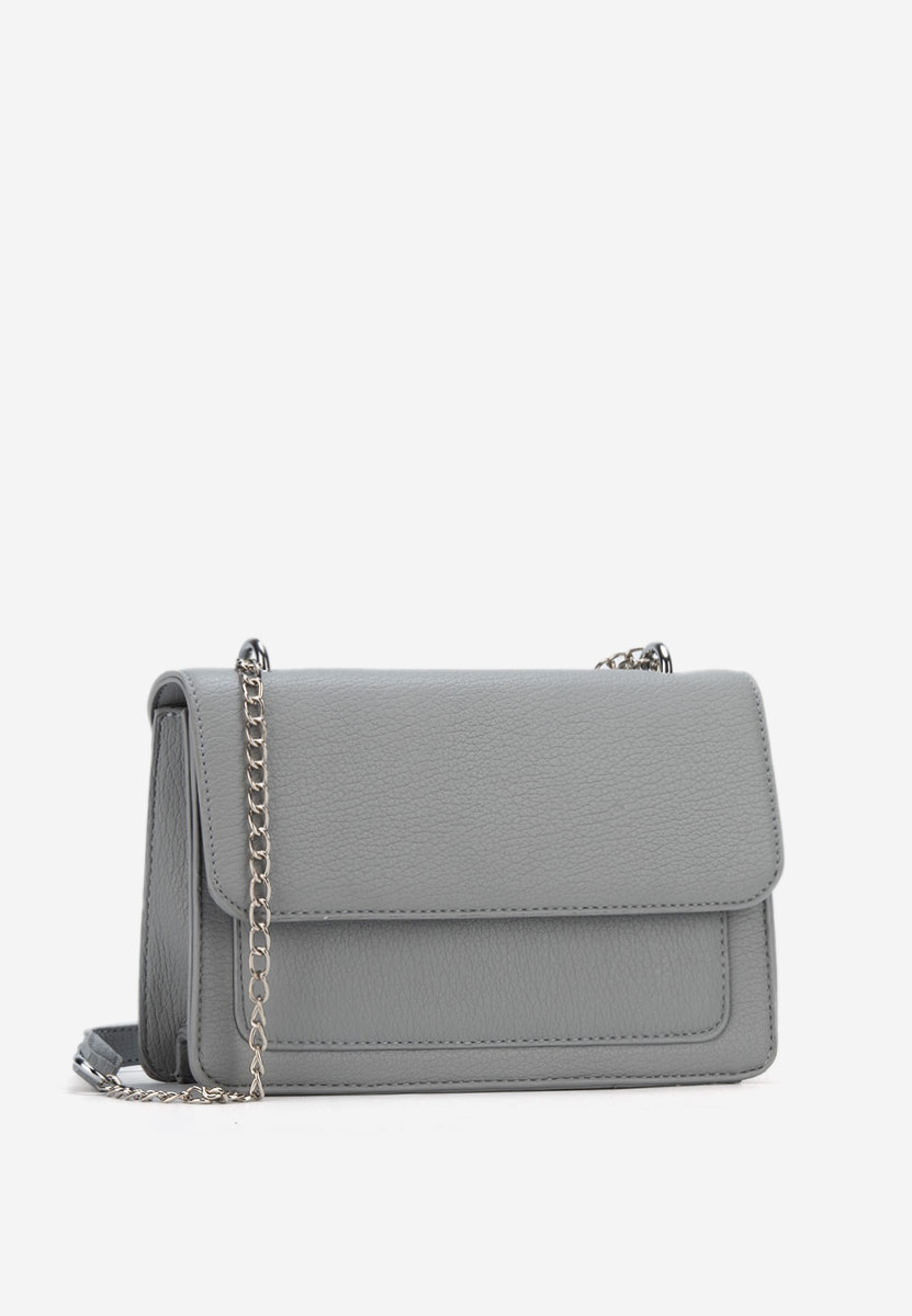 Borsa a spalla Iuliana grigio
