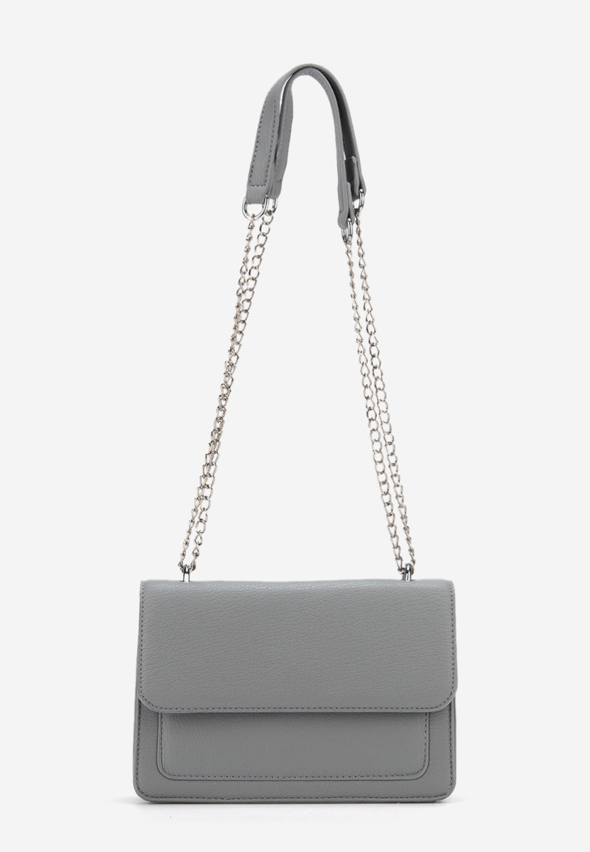 Borsa a spalla Iuliana grigio