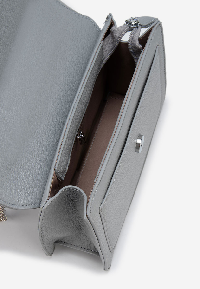 Borsa a spalla Iuliana grigio