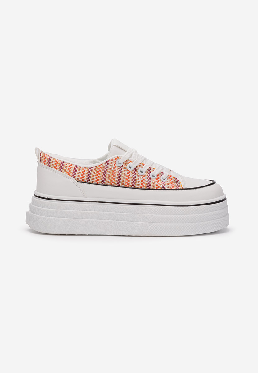 Scarpe da ginnastica con piattaforma Martheia V2 arancioni