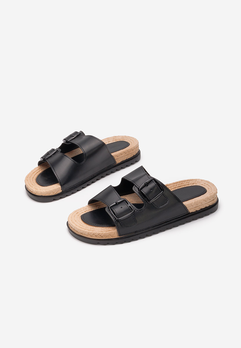 Ciabatte donna Miramar nero