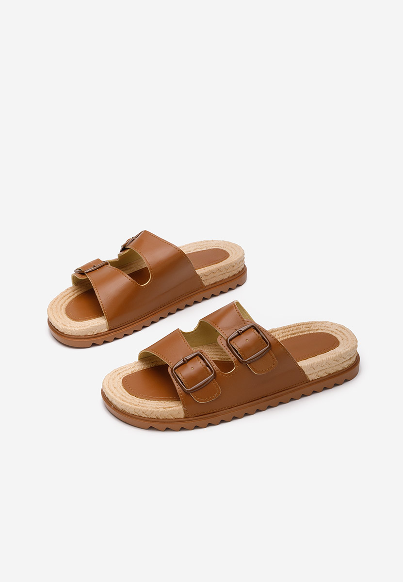 Ciabatte donna Miramar camel