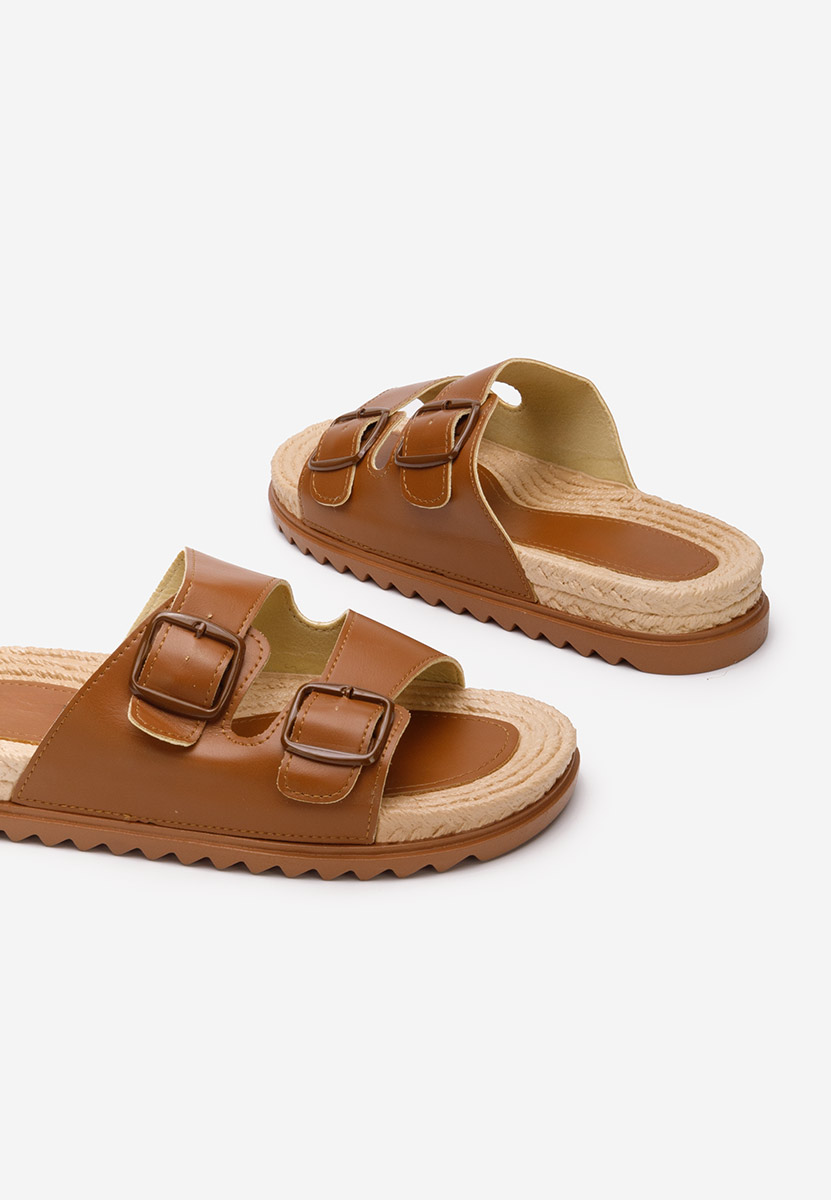 Ciabatte donna Miramar camel