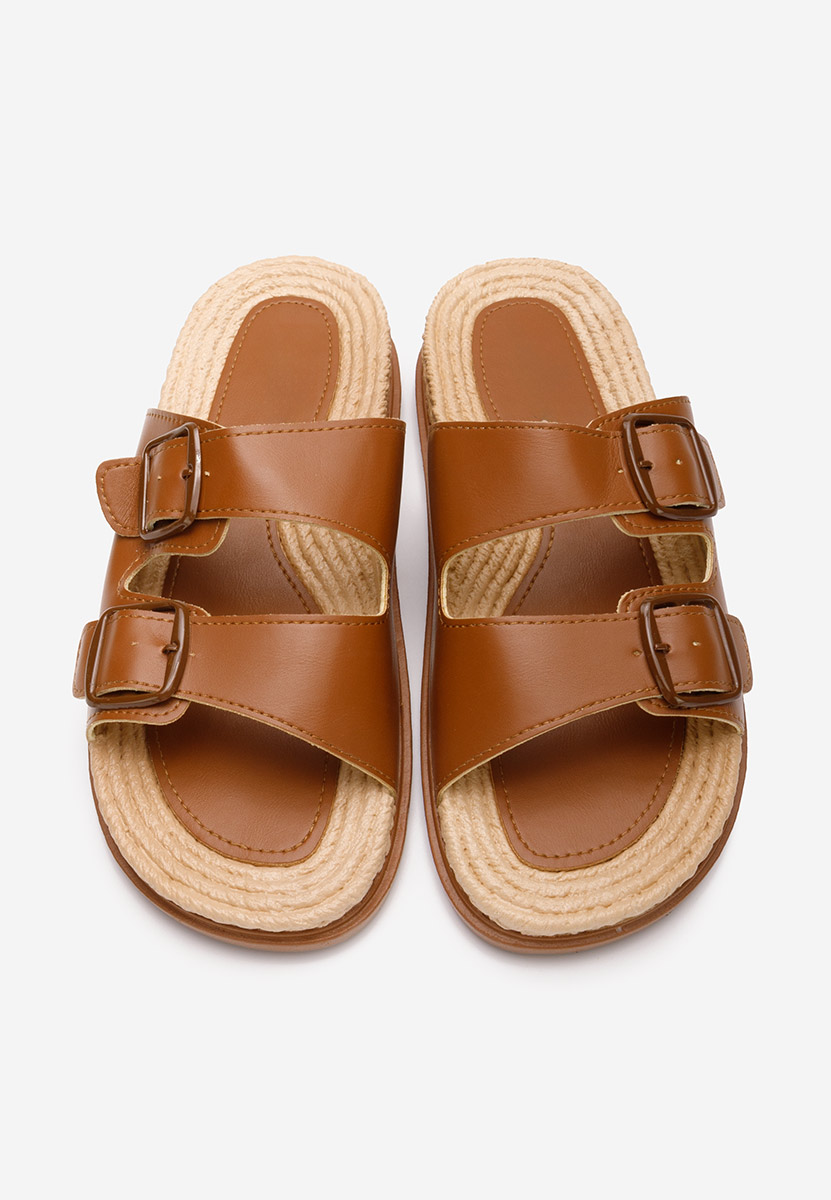 Ciabatte donna Miramar camel