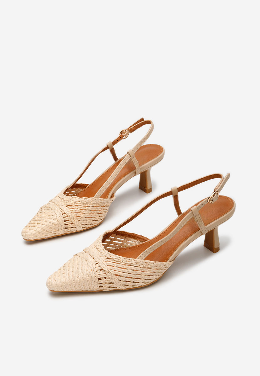 Décolleté Slingback Veratia beige