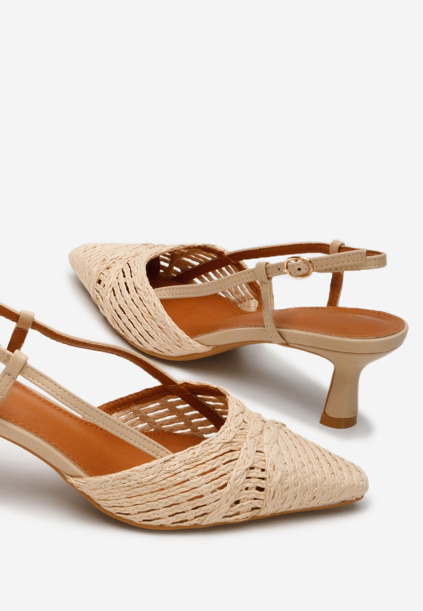 Décolleté Slingback Veratia beige