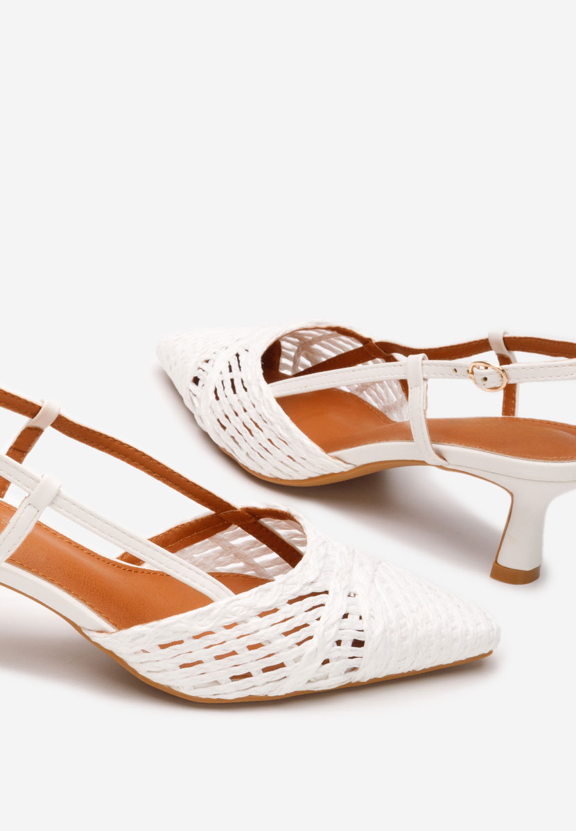 Décolleté Slingback Veratia bianchi