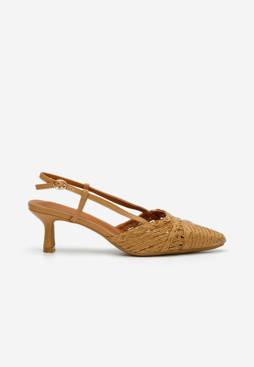 Décolleté Slingback Veratia camel