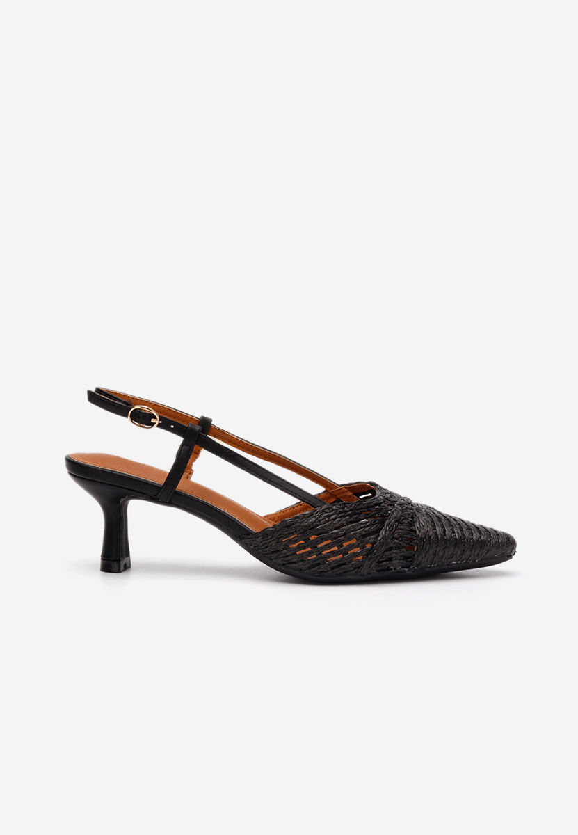 Décolleté Slingback Veratia nero