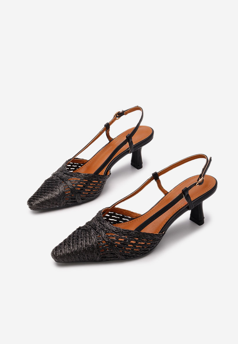 Décolleté Slingback Veratia nero