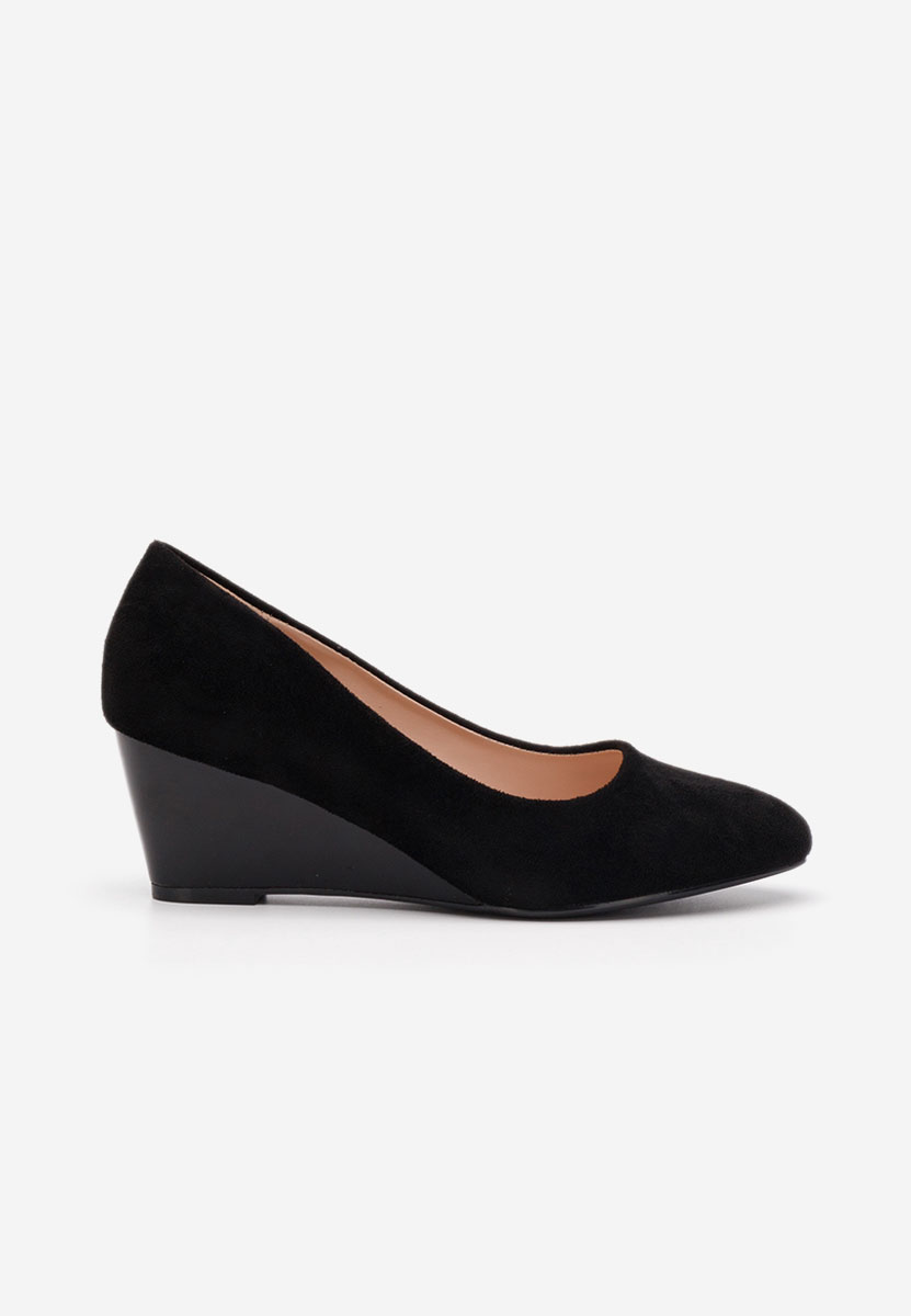 Scarpe con zeppa Cutiara V2 nero
