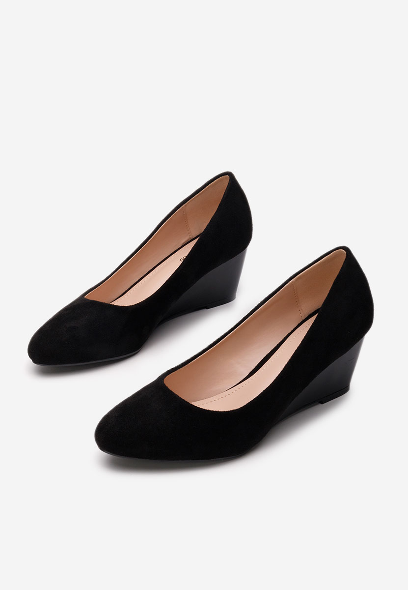 Scarpe con zeppa Cutiara V2 nero