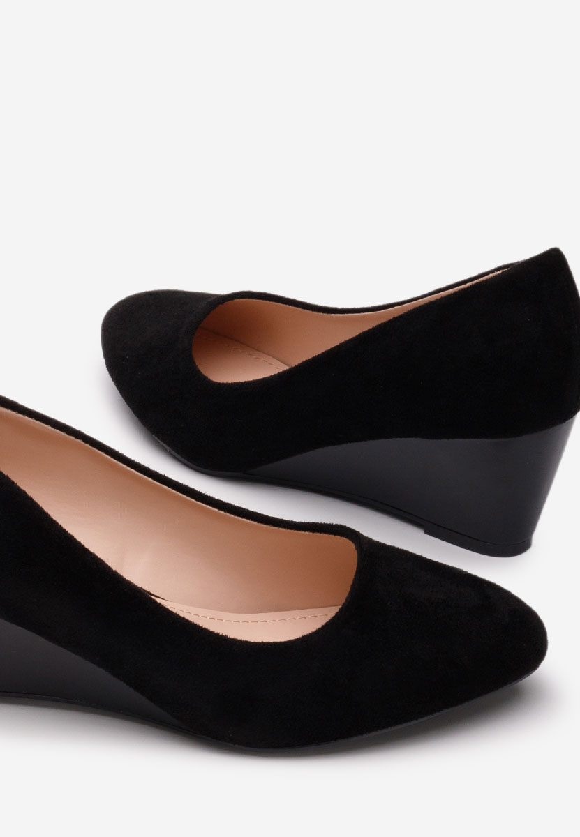 Scarpe con zeppa Cutiara V2 nero