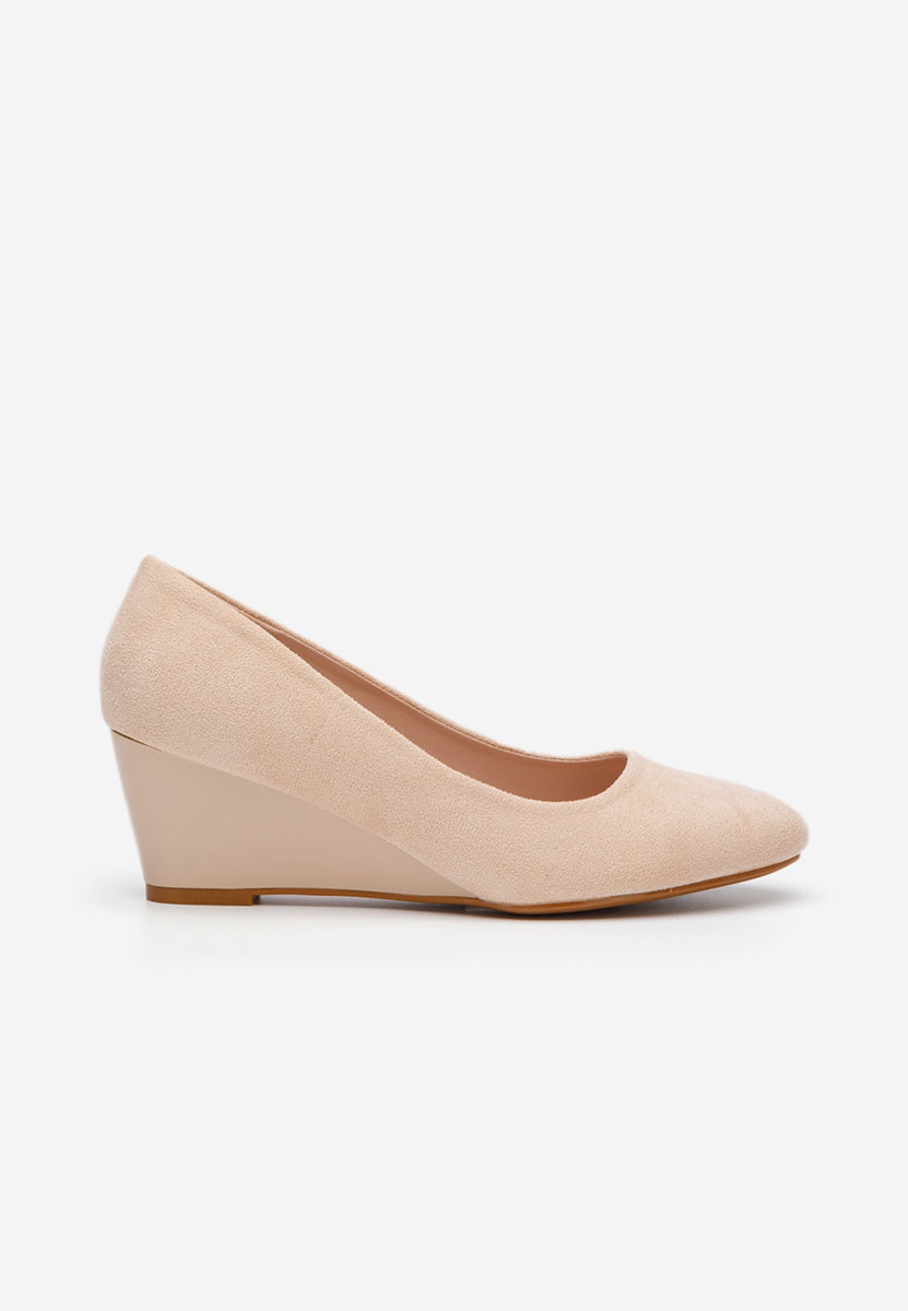 Scarpe con zeppa Cutiara V2 beige
