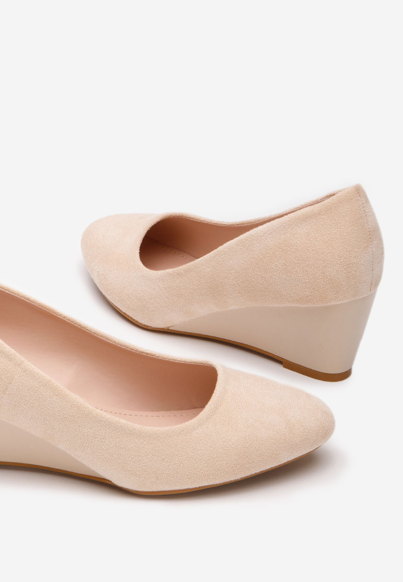 Scarpe con zeppa Cutiara V2 beige
