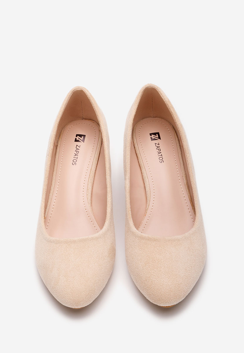 Scarpe con zeppa Cutiara V2 beige