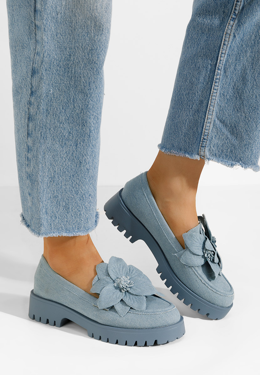 Mocassini da donna Camelea denim