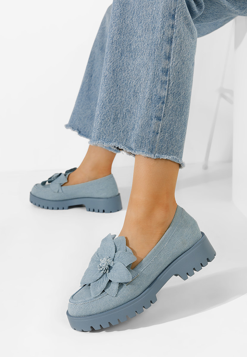 Mocassini da donna Camelea denim