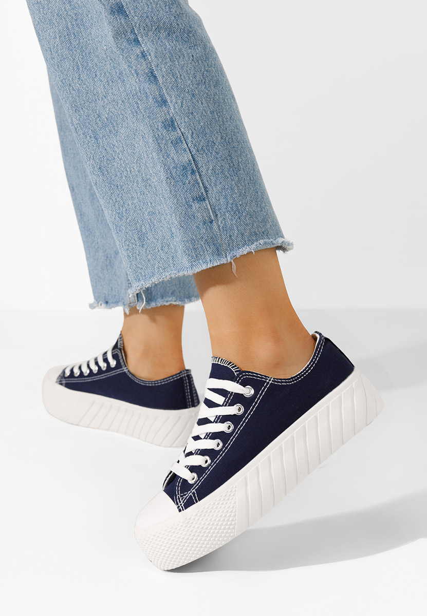 Scarpe da ginnastica donna Alisson blu marine