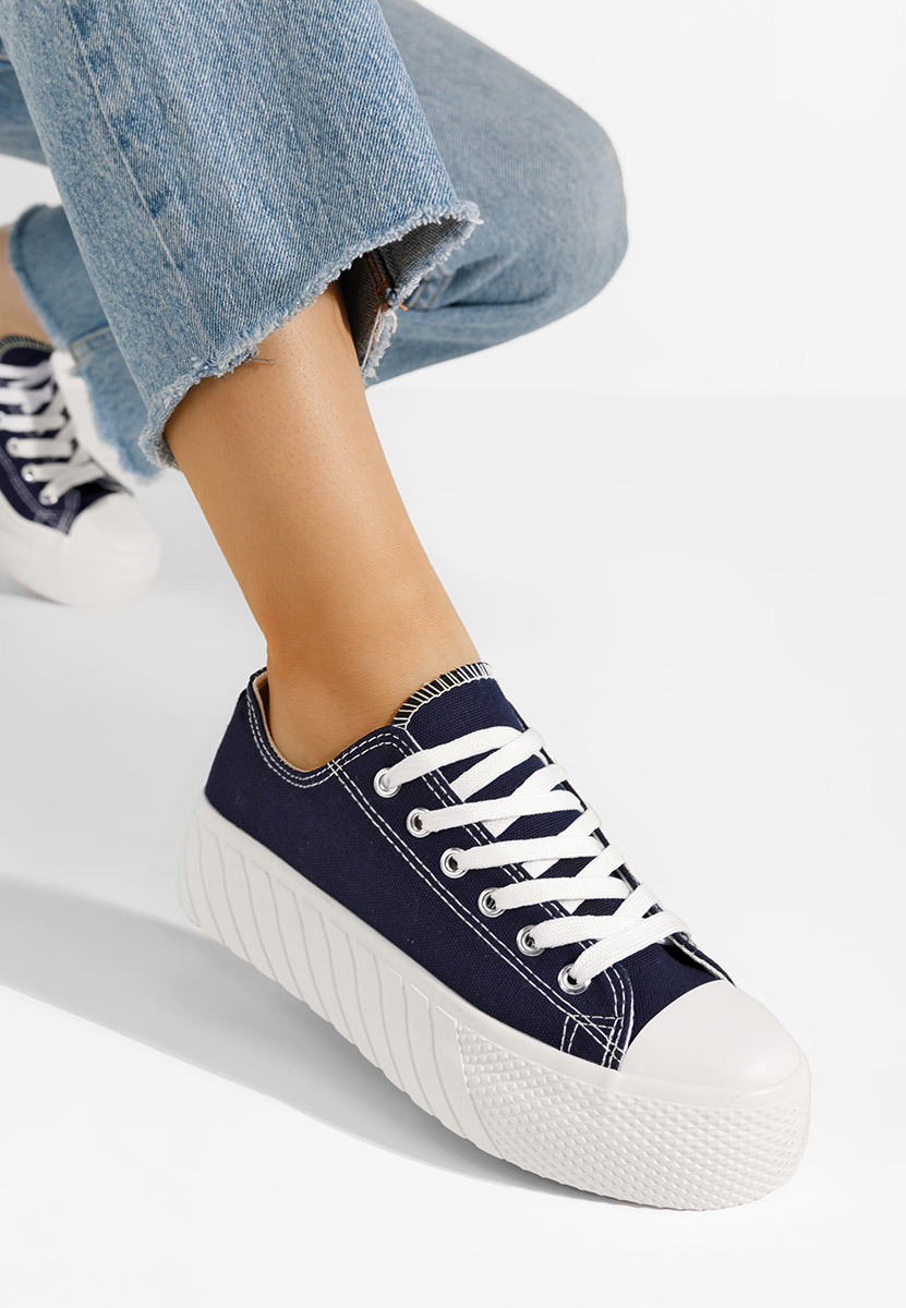 Scarpe da ginnastica donna Alisson blu marine