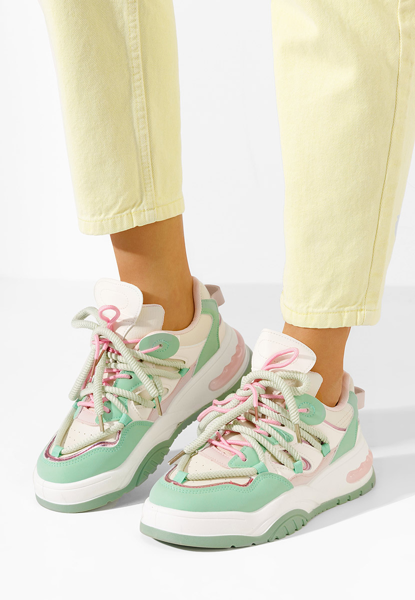 Sneakers donna Caesia turchese