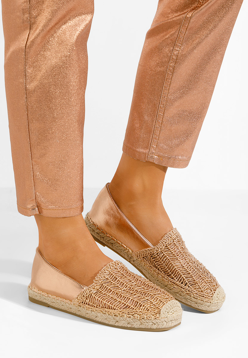 Espadrillas donna Naesia champagne