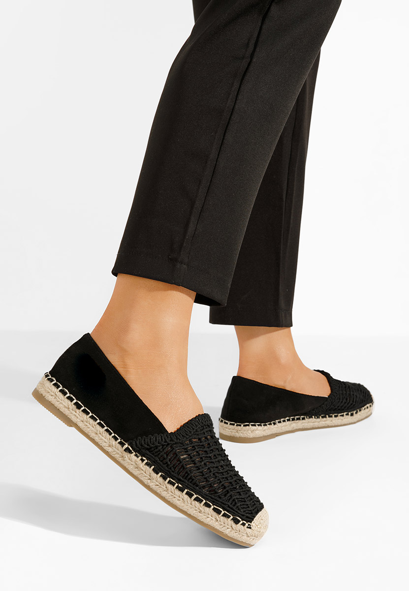 Espadrillas donna Naesia nero
