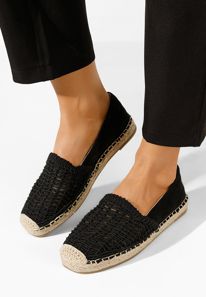 Espadrillas donna Naesia nero