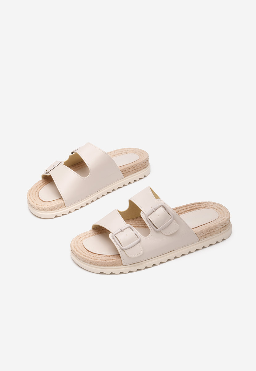 Ciabatte donna Miramar beige