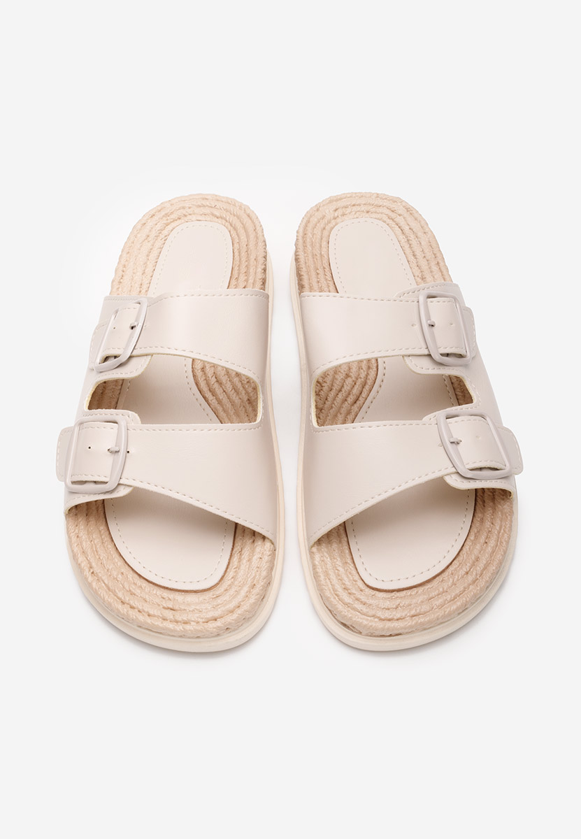 Ciabatte donna Miramar beige