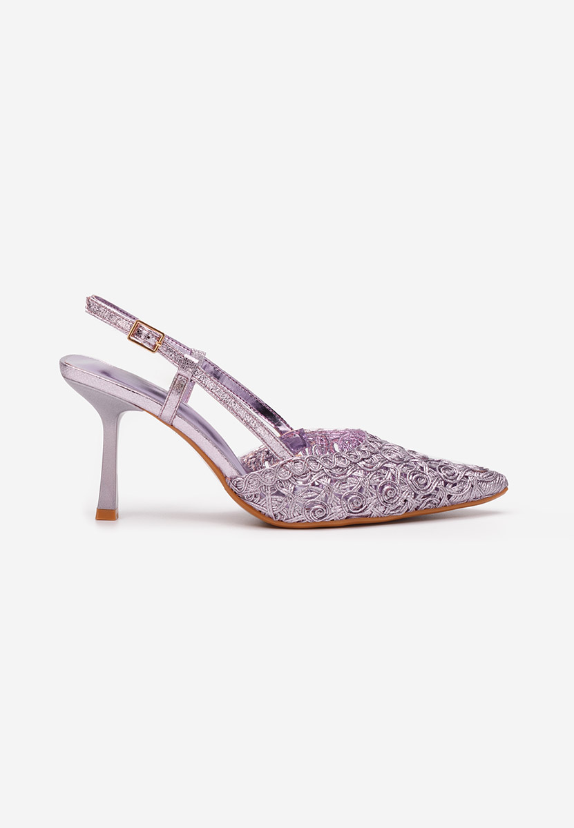 Décolleté Slingback Azzie lila