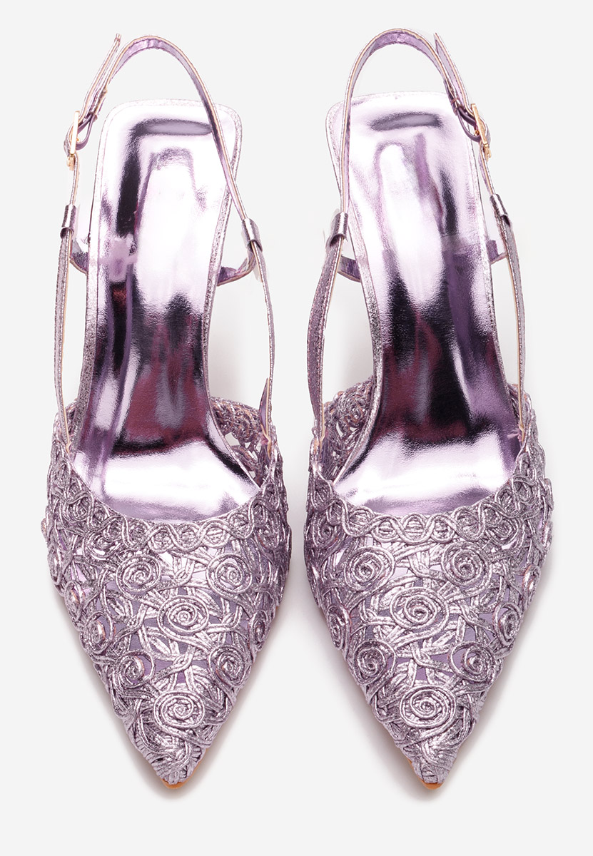 Décolleté Slingback Azzie lila