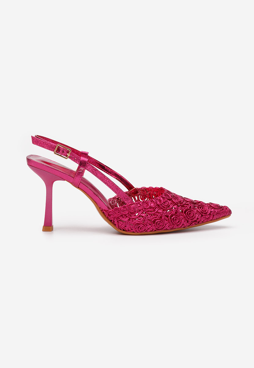 Décolleté Slingback Azzie fucsia