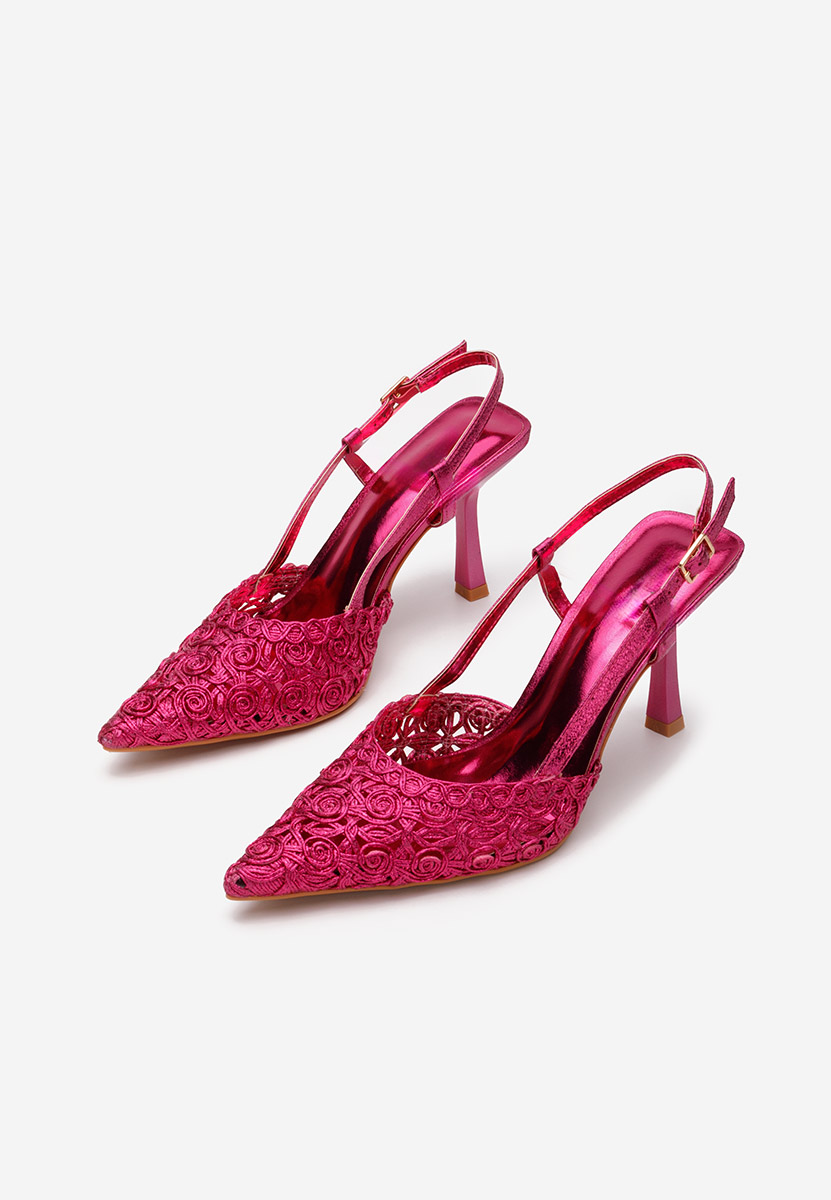 Décolleté Slingback Azzie fucsia