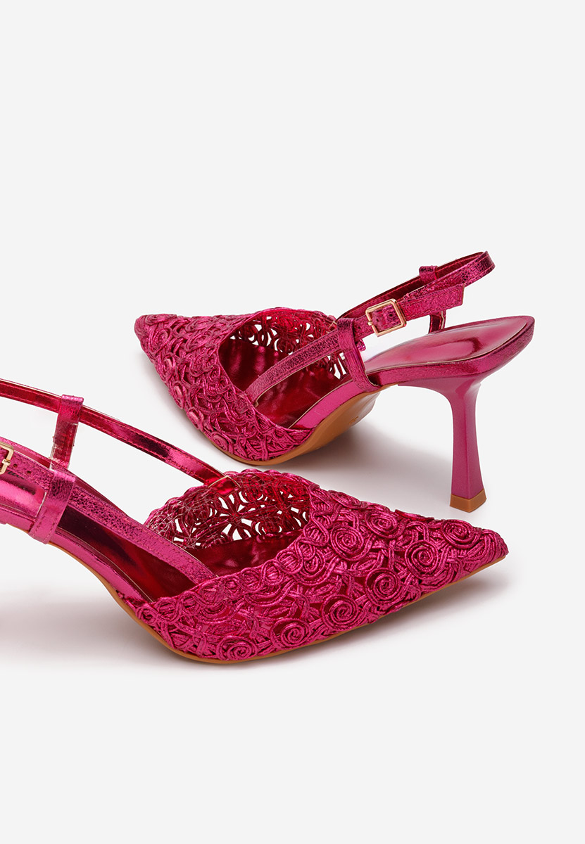 Décolleté Slingback Azzie fucsia