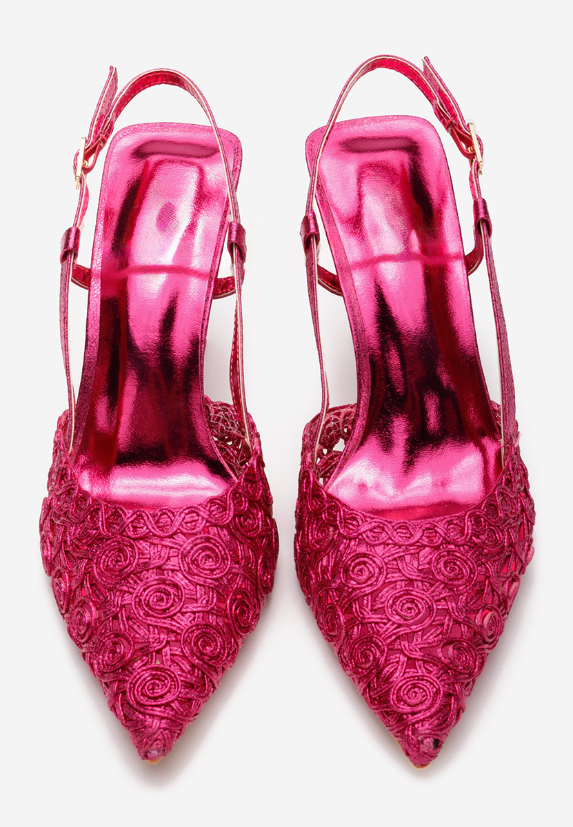 Décolleté Slingback Azzie fucsia