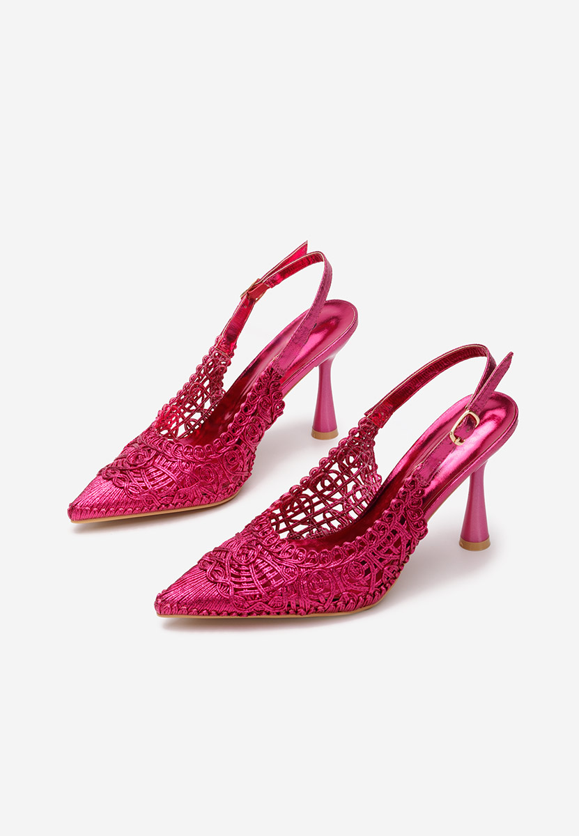 Décolleté tacco a spillo Katherine fucsia